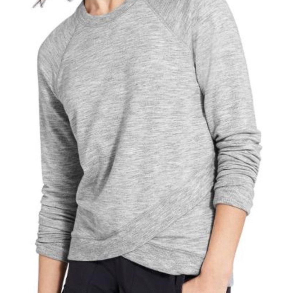 Athleta criss cross sweatshirt
